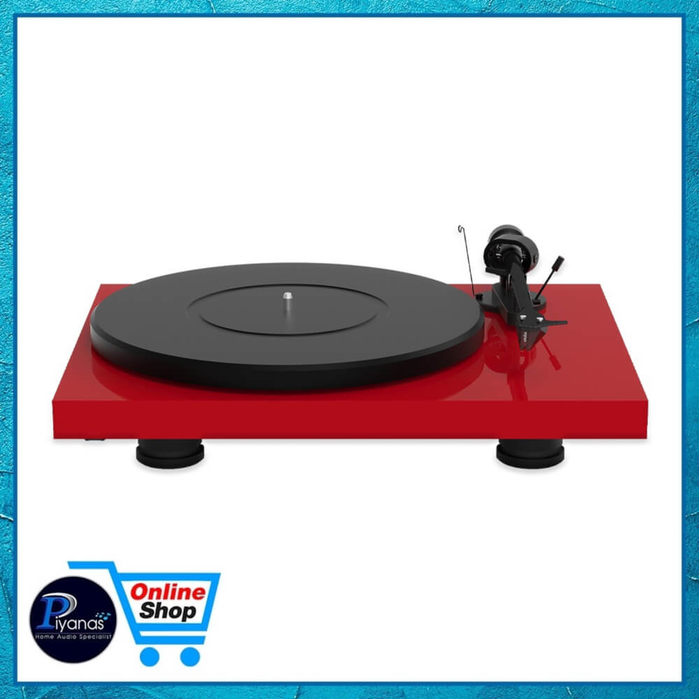 เครื่องเล่นแผ่นเสียง PROJECT : DEBUT CARBON EVO (พร้อมหัวเข็ม ORTOFON รุ่น 2M RED) (HIGH GLOSS RED)